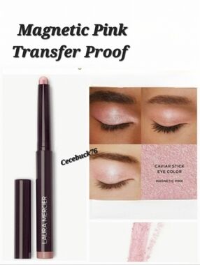 🌺Laura Mercier Magnetic Pink Caviar Stick Cream Eyeshadow Transfer Proof